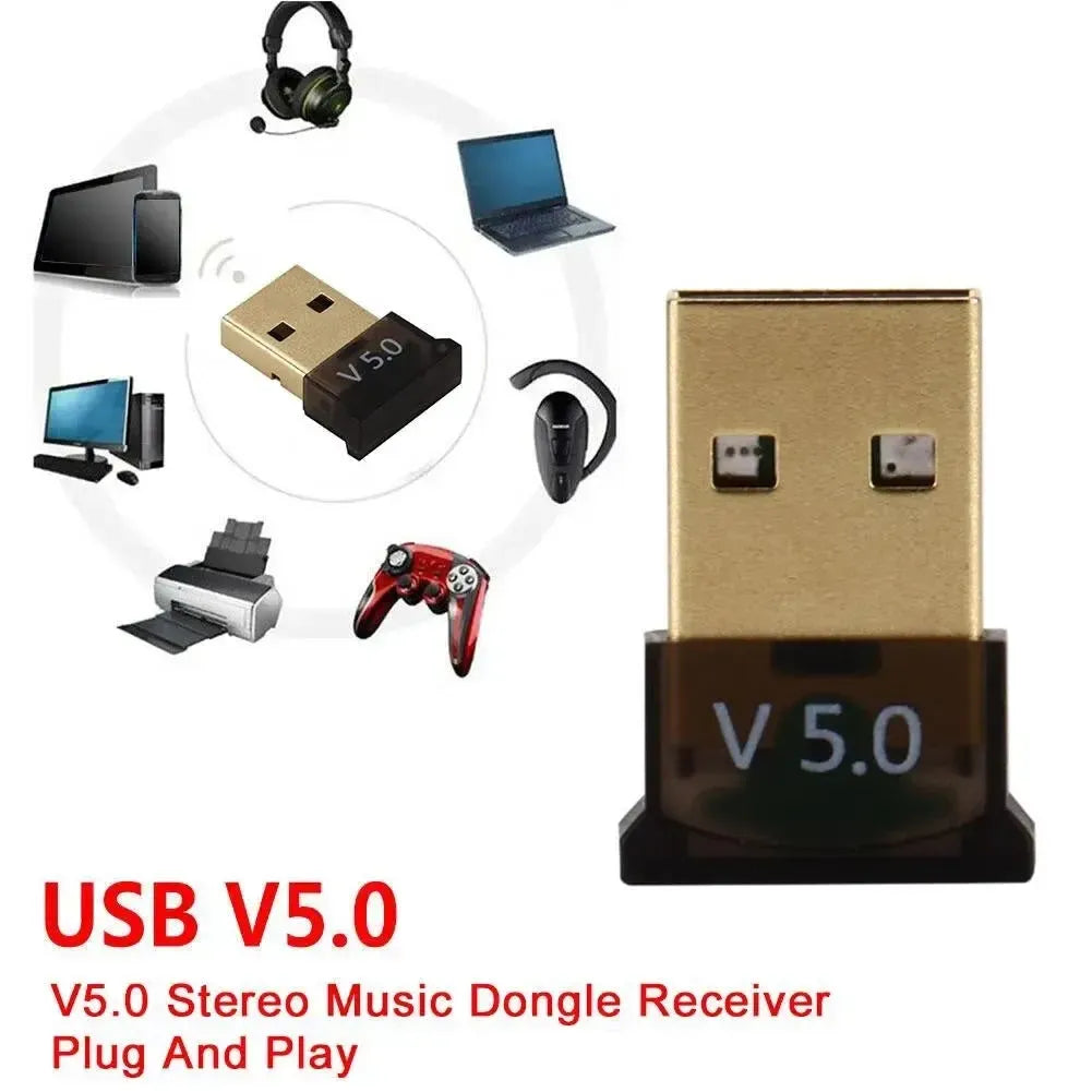 Mini Bluetooth CSR V5.0 Universal USB Dongle Adapter