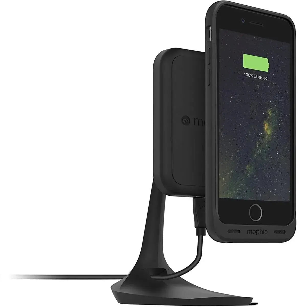 Mophie Wireless B-3454 Force Desktop Dock 10W Charger Black (In Plain White Box)