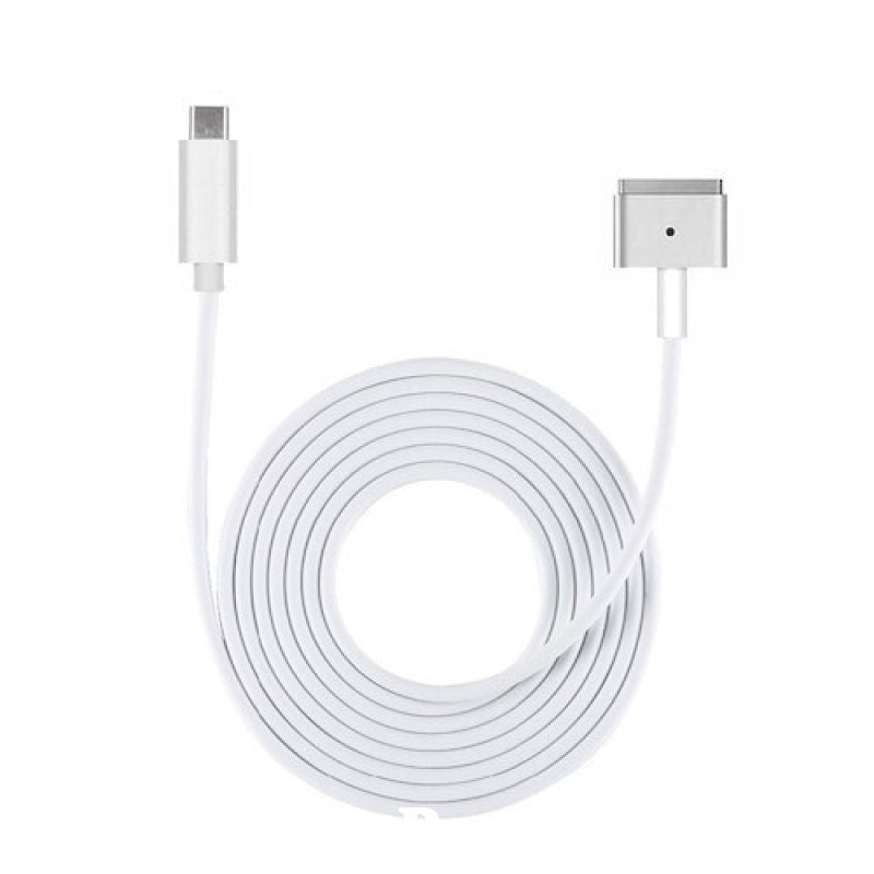 Magnetic Series Macbook Charging Cable Type-C to T-shaped Port Cable 1.8m White-www.firsthelptech.ie