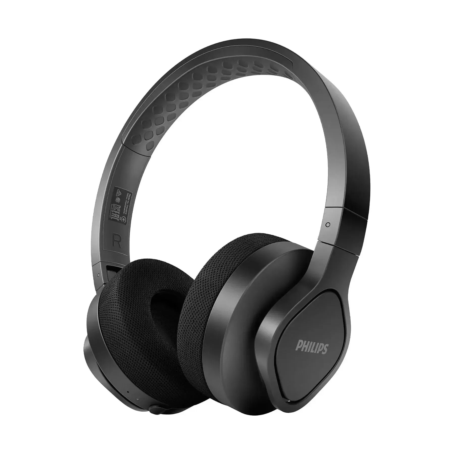 Philips TAA4216BK Go Series On Ear Sprts Wireless BT Headphones Black