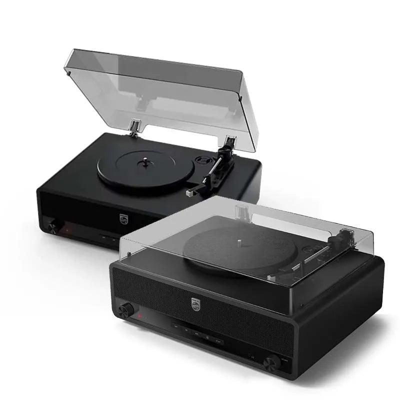 Philips TAV3000B/10 Century Bluetooth Turntable Record Player - Black