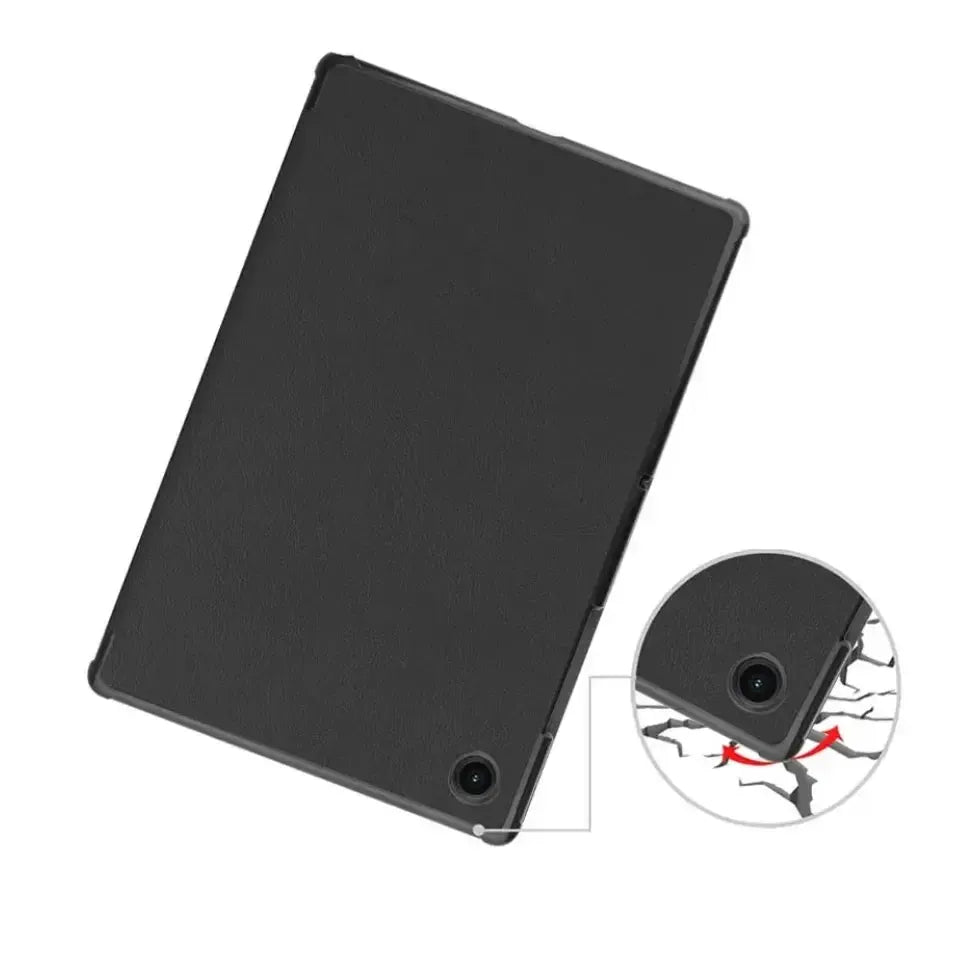 Premium Smart Cover For Samsung Galaxy Tab A8 10.5 2021 Ultra Trifold Case Black