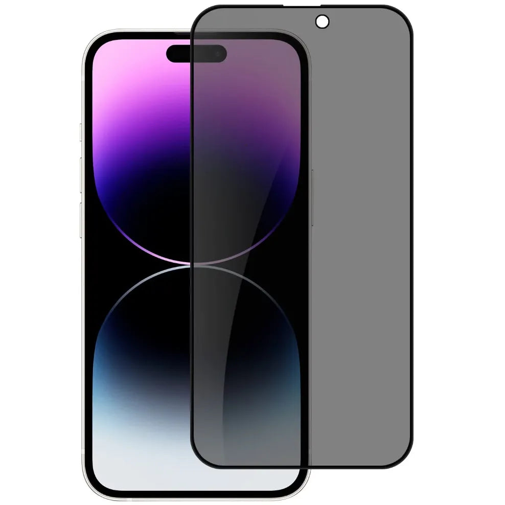 Privacy Anti Spy Screen Protector For Apple iPhone 15 Pro Max Tempered Glass
