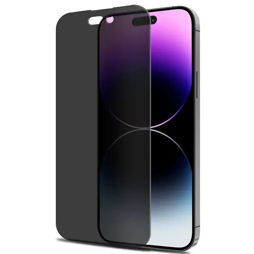 Privacy Anti Spy Screen Protector For Apple iPhone 16 Plus Tempered Glass