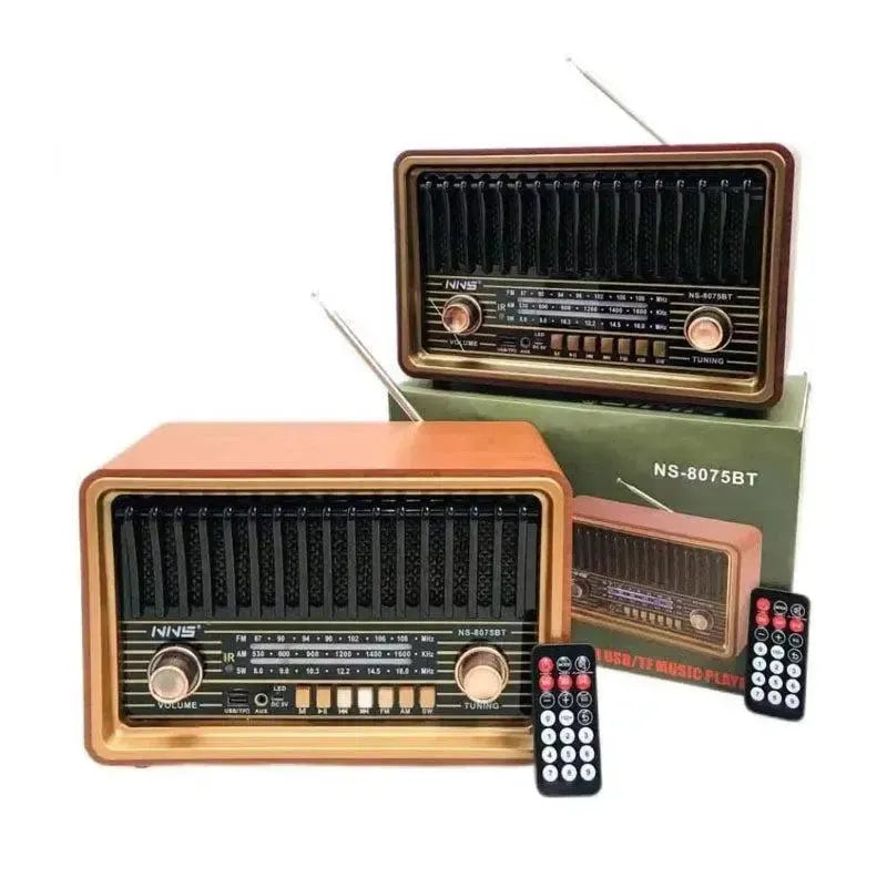 Raiseng NS-8075BT 3 Band Retro Bluetooth Radio