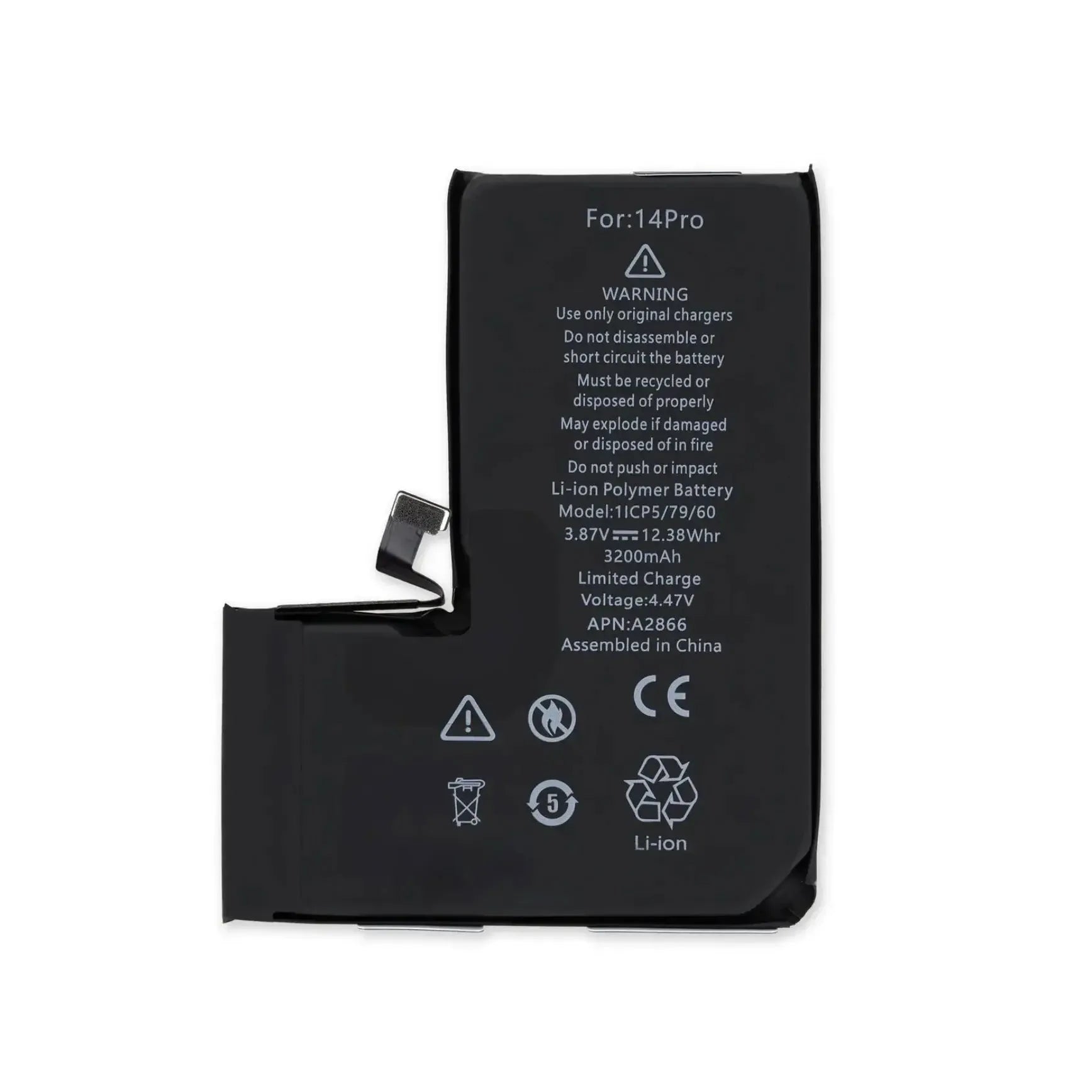 Replacement Battery For Apple iPhone 14 Pro