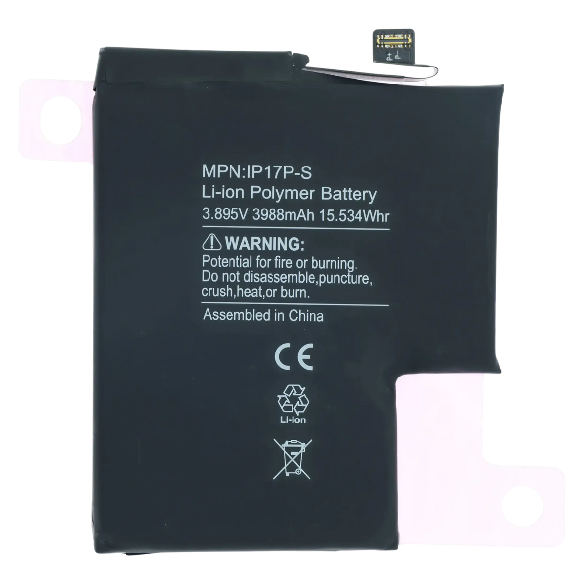 Replacement Battery For I Phone 17 Pro (Aftermarket) (Uk / Eu Version)