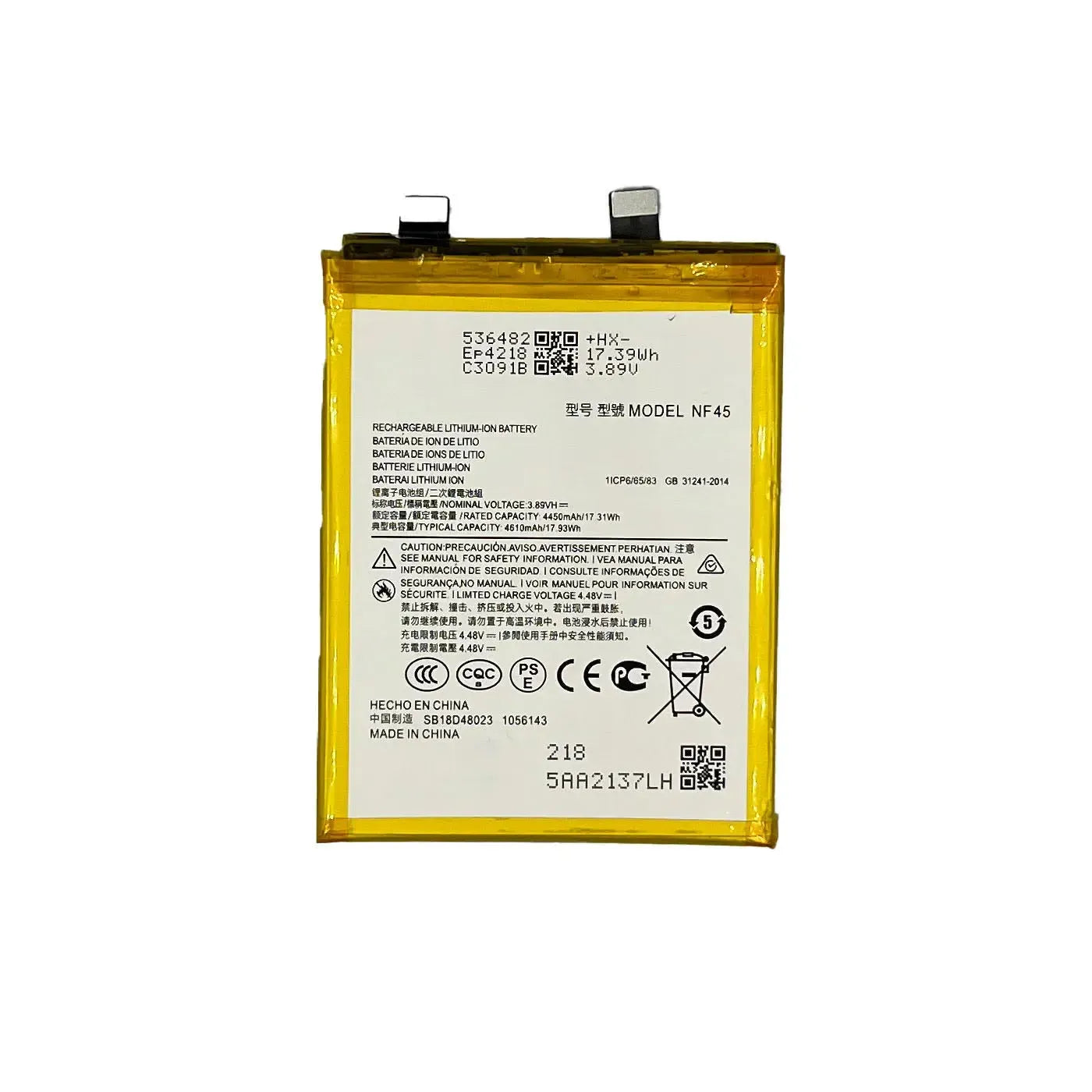 Replacement Battery For Motorola Moto Edge 30 Ultra | NF45