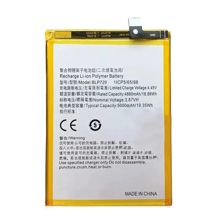 Batteria Di Ricambio BLP729 Per Realme C3, C21Y, C21, Realme 5 Con Kit Attrezzi