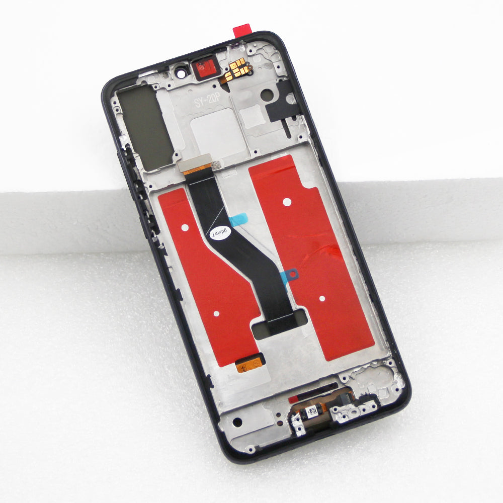 For Huawei P20 Pro Replacement LCD Touch Screen Assembly With Frame - Black-www.firsthelptech.ie