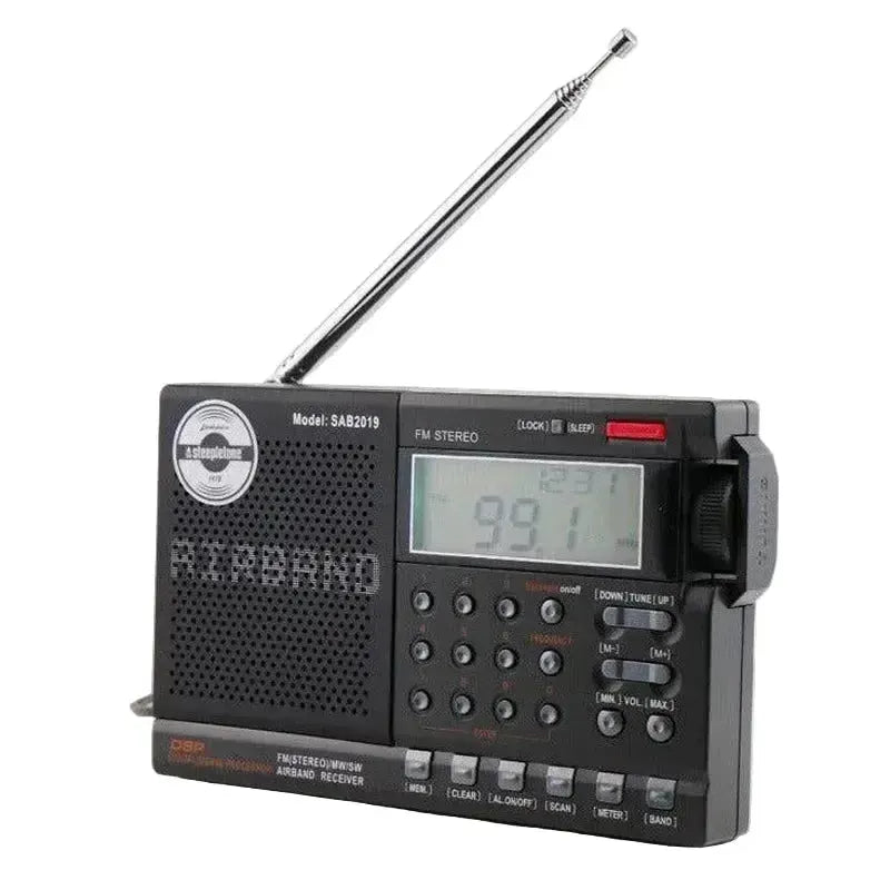 SAB2019 Multi Band Handheld Portable Radio Black
