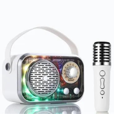 SODO SD09 5W Mini Karaoke BT Microphone Speaker Beige