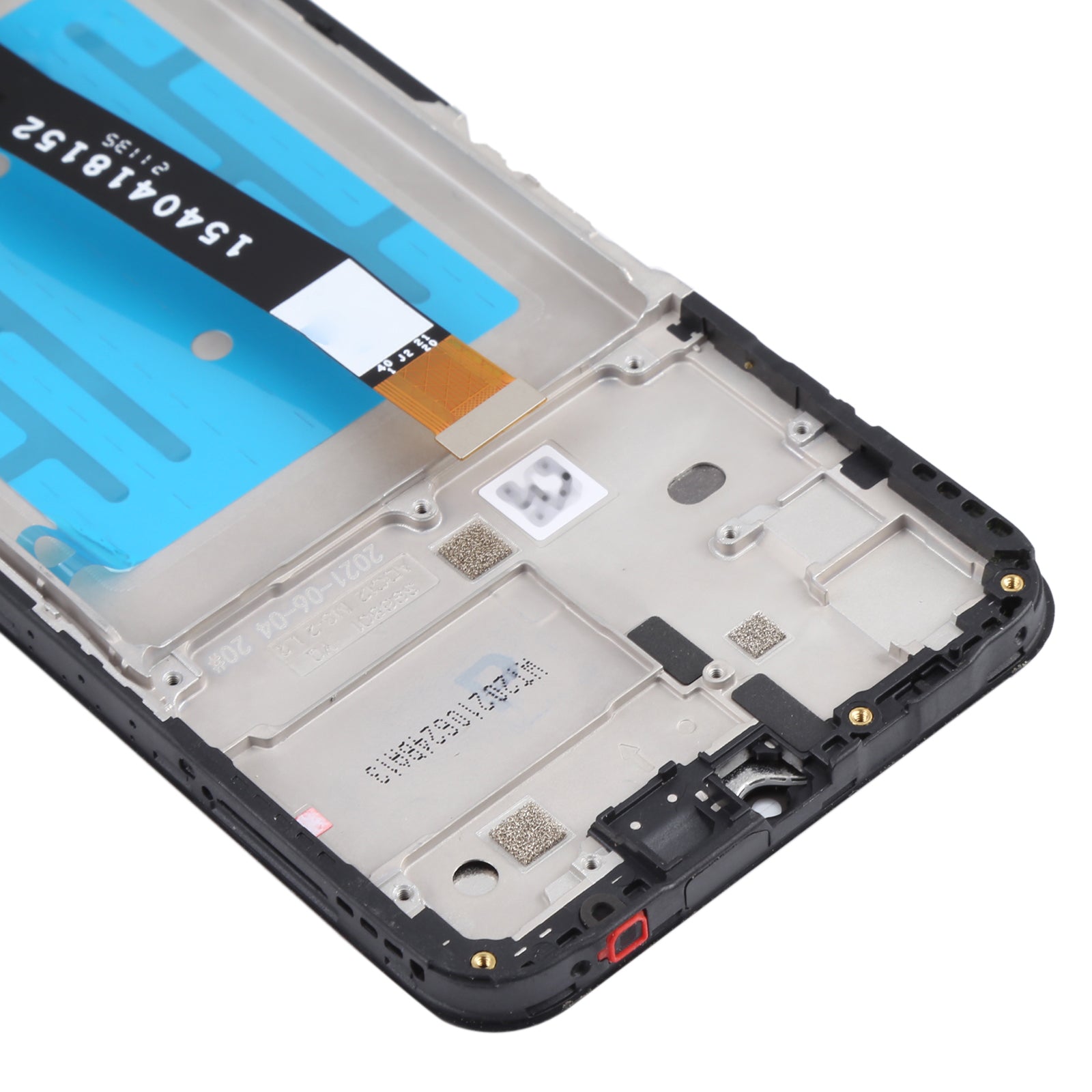 For Samsung Galaxy A22 5G LCD Screen Replacement With Frame - Black-www.firsthelptech.ie