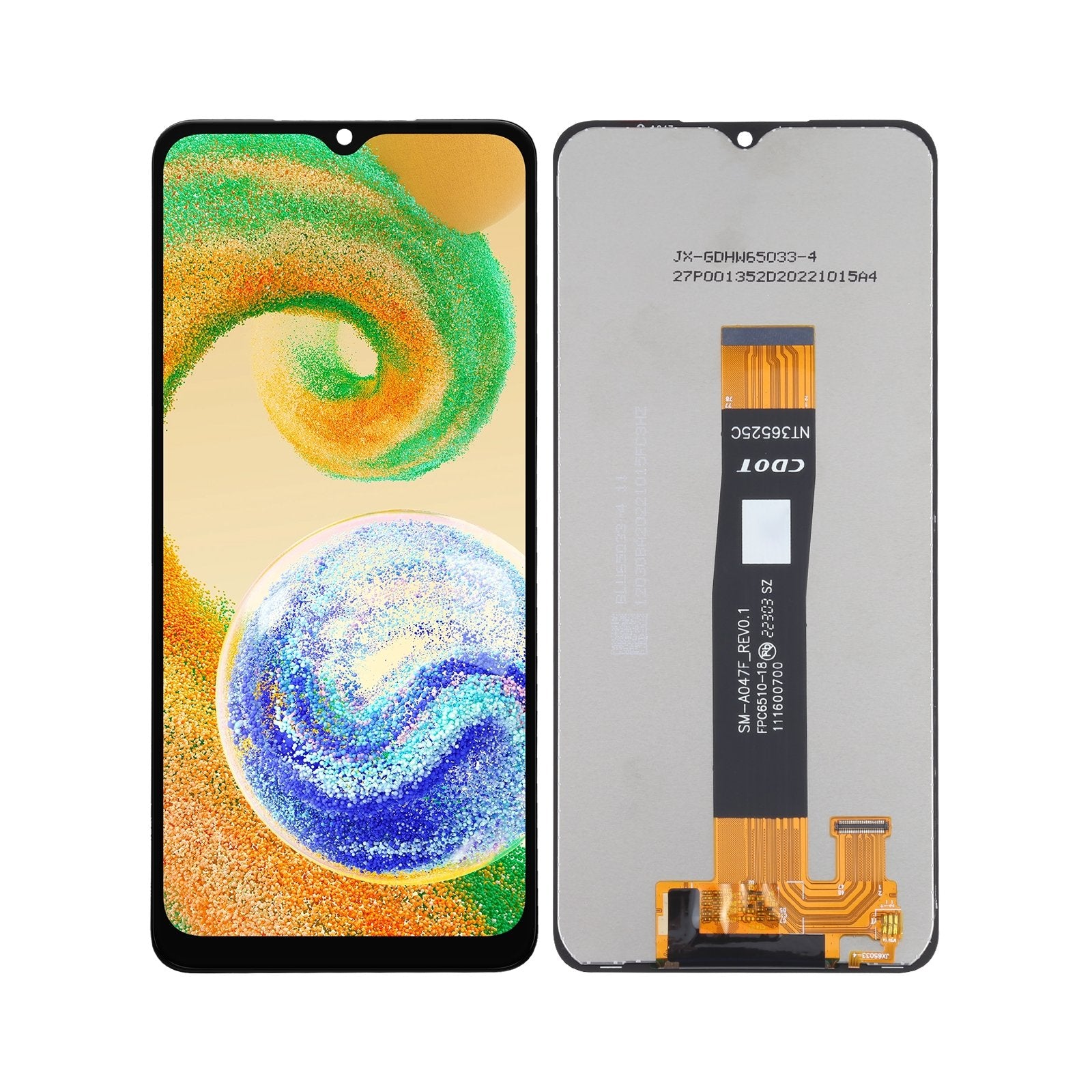 For Samsung Galaxy A04s Replacement LCD Touch Screen Assembly - Black-www.firsthelptech.ie