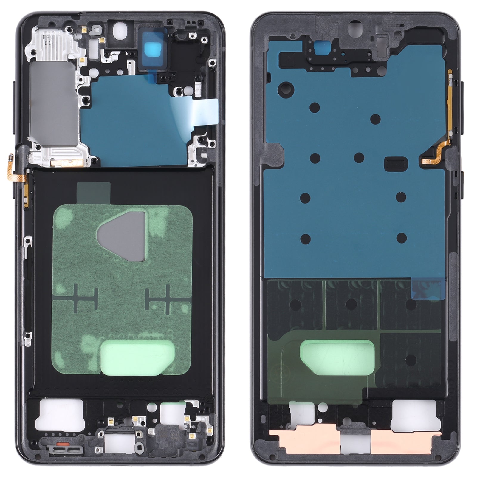 For Samsung Galaxy S21 Plus 5G Middle Frame Bezel Plate Black New
