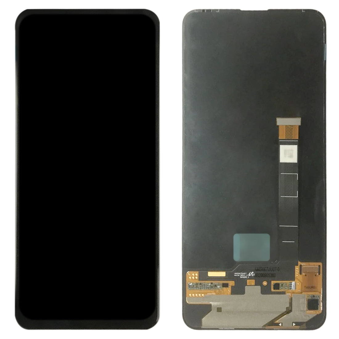 For Asus Zenfone 8 Flip Replacement LCD Touch Screen Assembly - Black-www.firsthelptech.ie