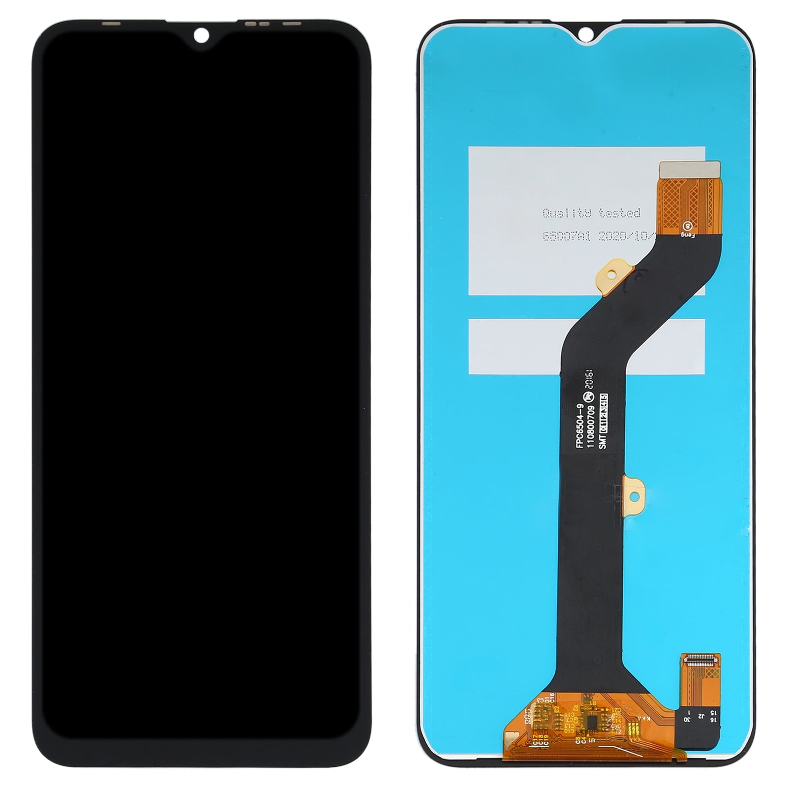 For Infinix Hot 10i LCD Screen Replacement Black-www.firsthelptech.ie