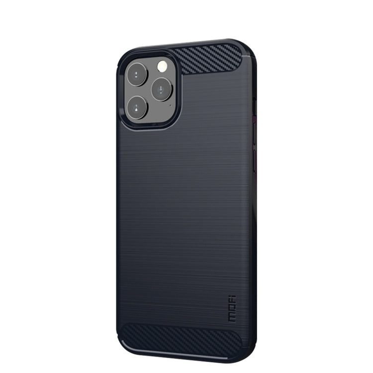 TPU Phone Cover For Apple iPhone 12 / 12 Pro Carbon Fiber Case Black-www.firsthelptech.ie