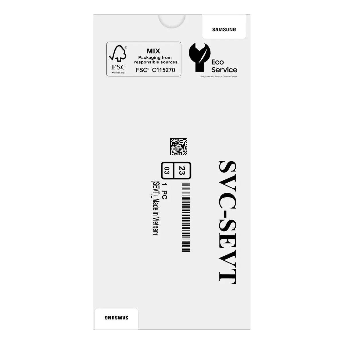 Samsung Galaxy A26 SM-A266 Display Screen Replacement Assembly with Frame White | Original Service Pack