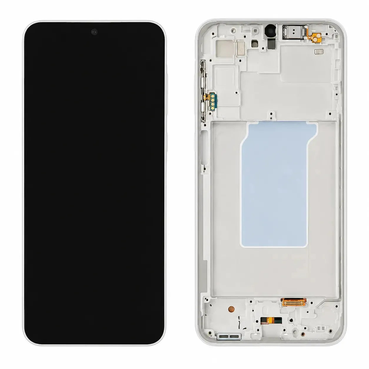 Samsung Galaxy A26 SM-A266 Display Screen Replacement Assembly with Frame White | Original Service Pack
