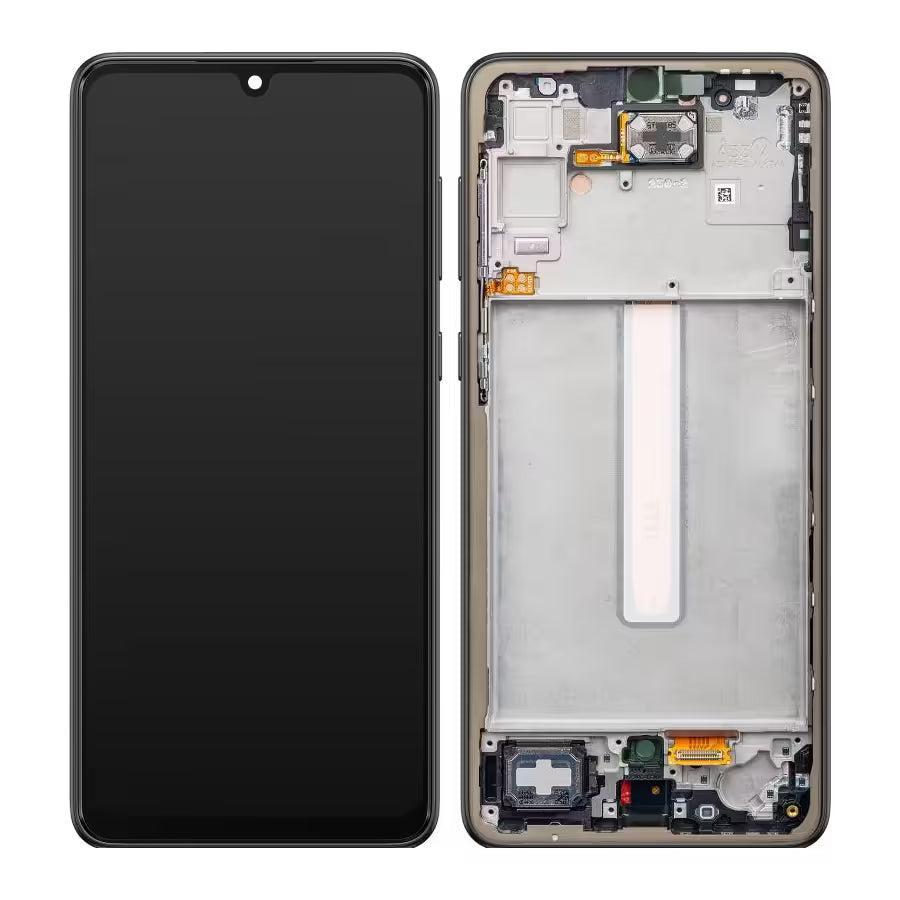 Samsung Galaxy A33 5G SM-A336 Display Screen Replacement Assembly with Frame Black | Original Service Pack