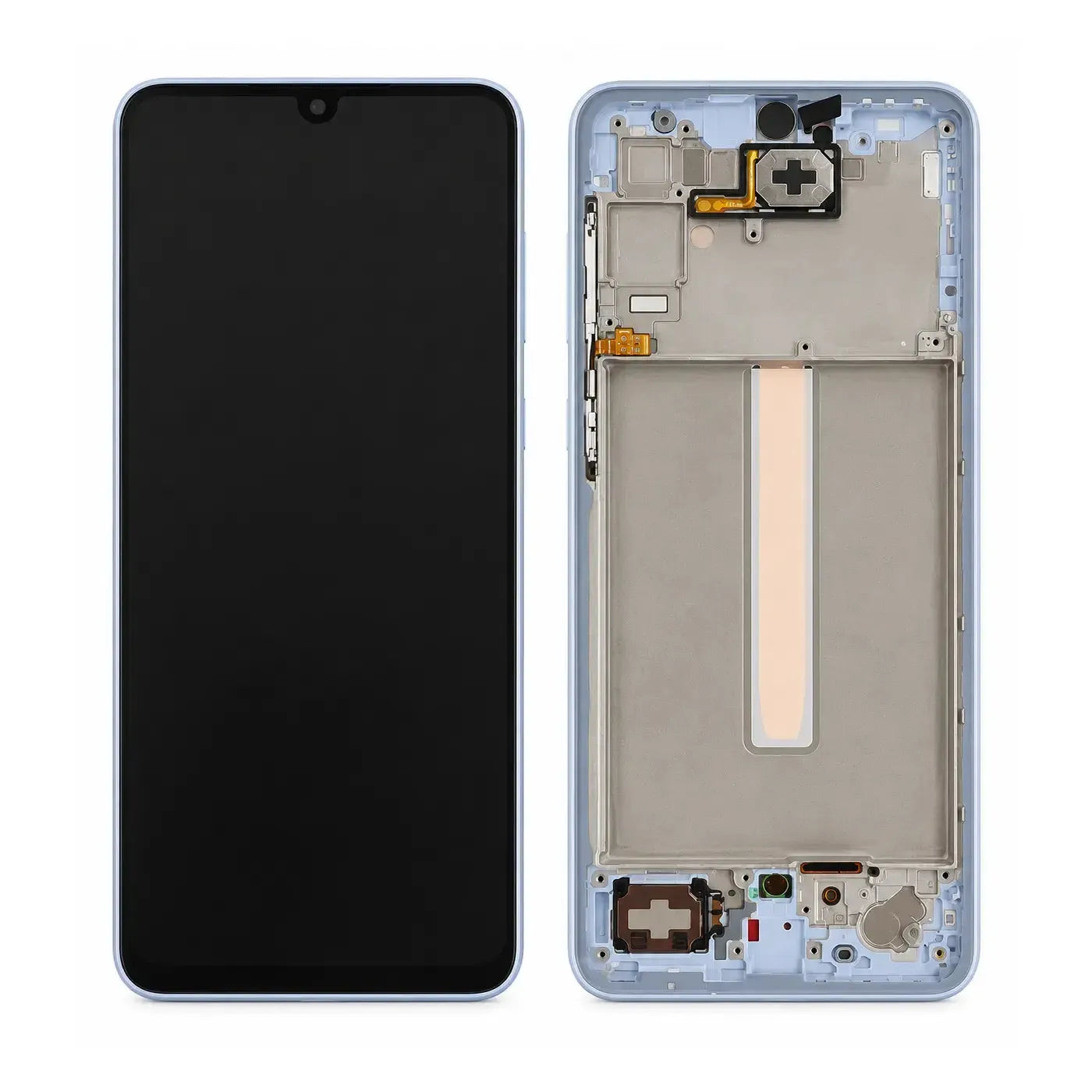 Samsung Galaxy A33 5G SM-A336 Display Screen Replacement Assembly with Frame Blue | Original Service Pack