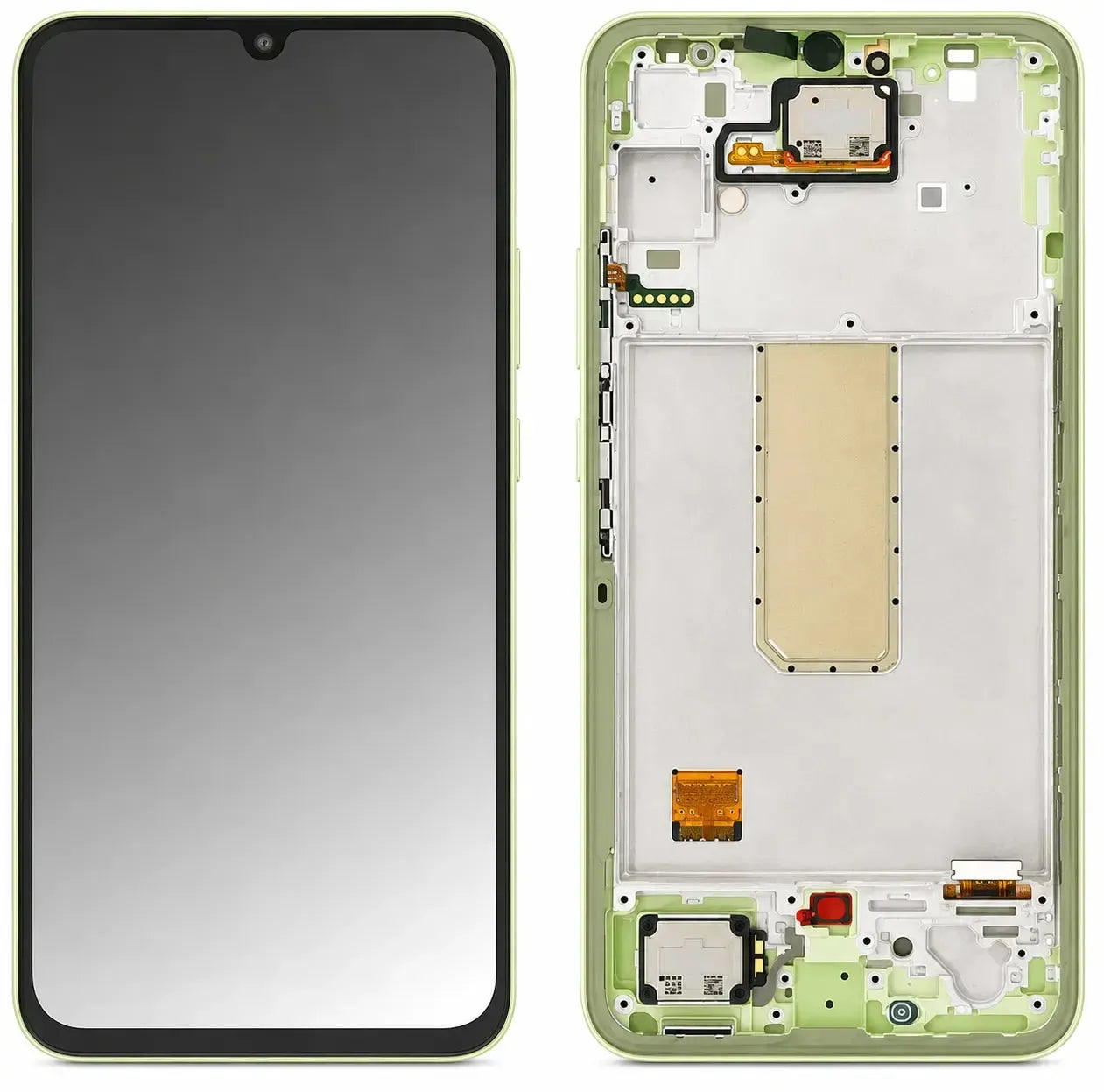 Samsung Galaxy A34 SM-A346B Display Screen Replacement Assembly with Frame Green | Original Service Pack
