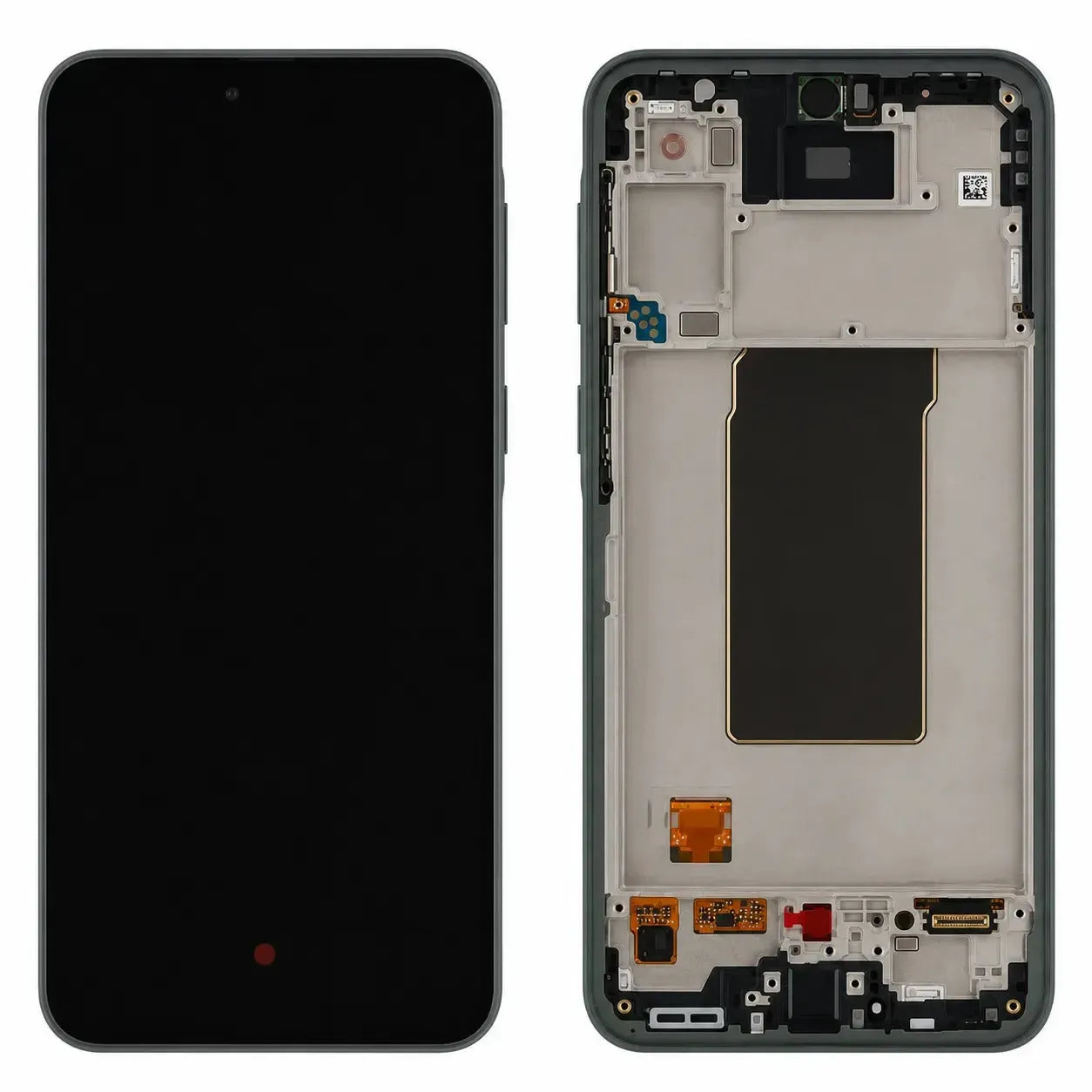 Samsung Galaxy A37 SM-A376 Display Screen Replacement Assembly with Frame Green | Original Service Pack