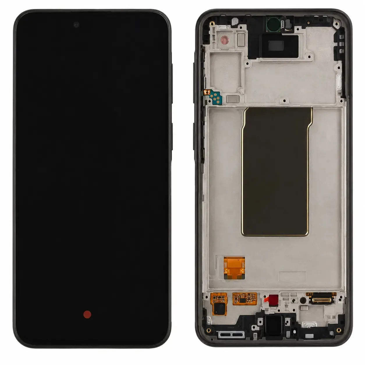 Samsung Galaxy A37 SM-A376 Display Screen Replacement Assembly with Frame Grey | Original Service Pack