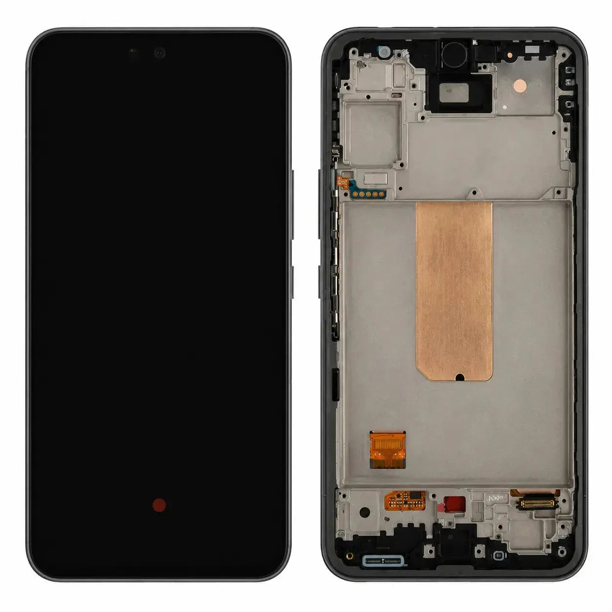 Samsung Galaxy A54 SM-A546 Display Screen Replacement Assembly with Frame Black | Original Service Pack