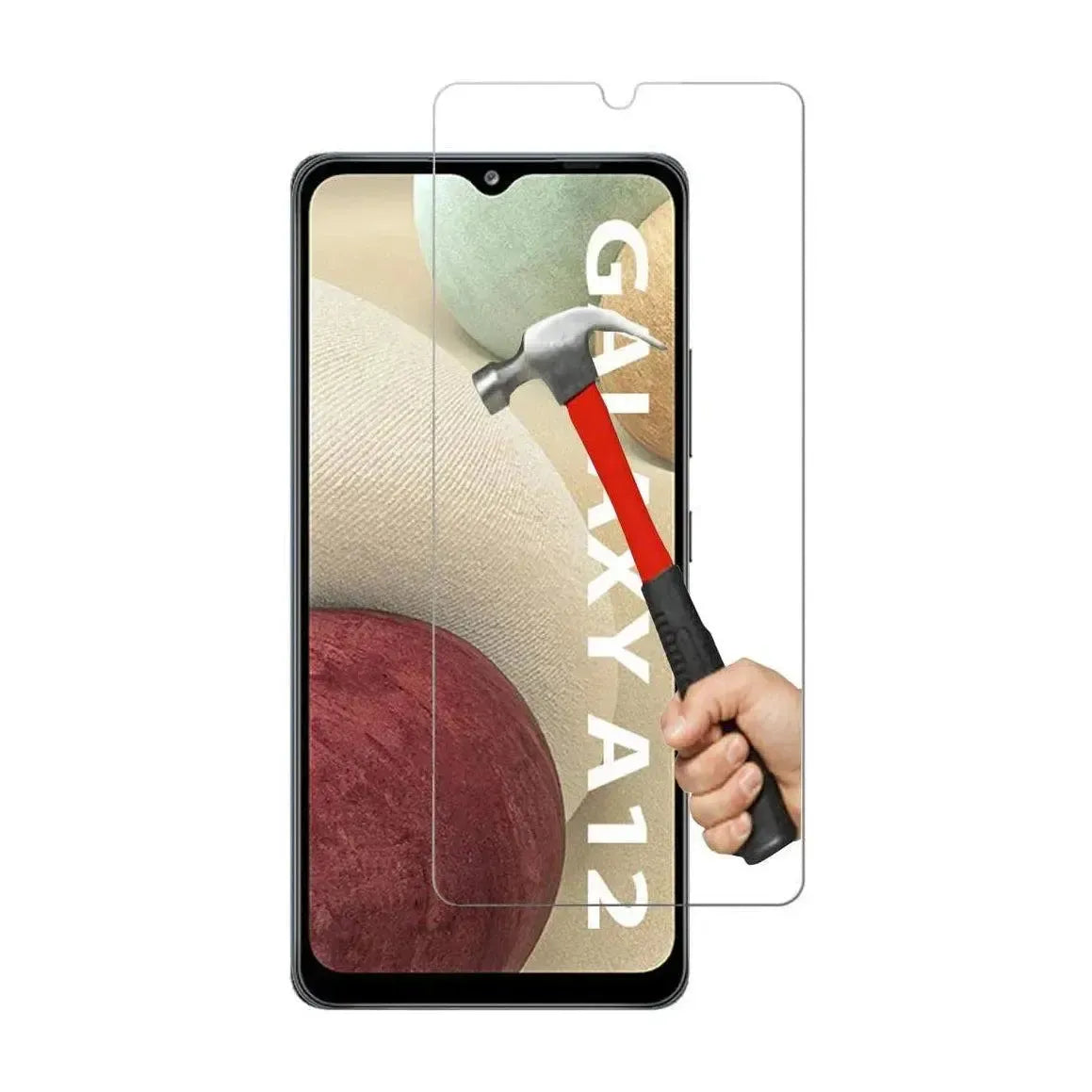 Screen Protector For Samsung Galaxy A12 Tempered Glass