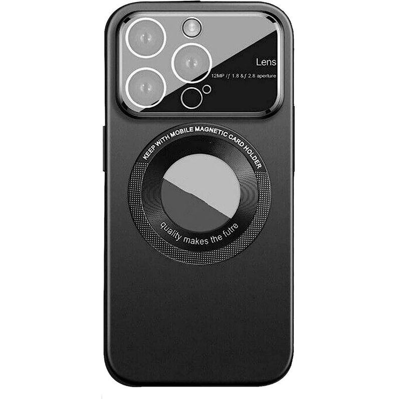 For Apple iPhone 13 YCADEN Lens Protection Magsafe Case Black-www.firsthelptech.ie