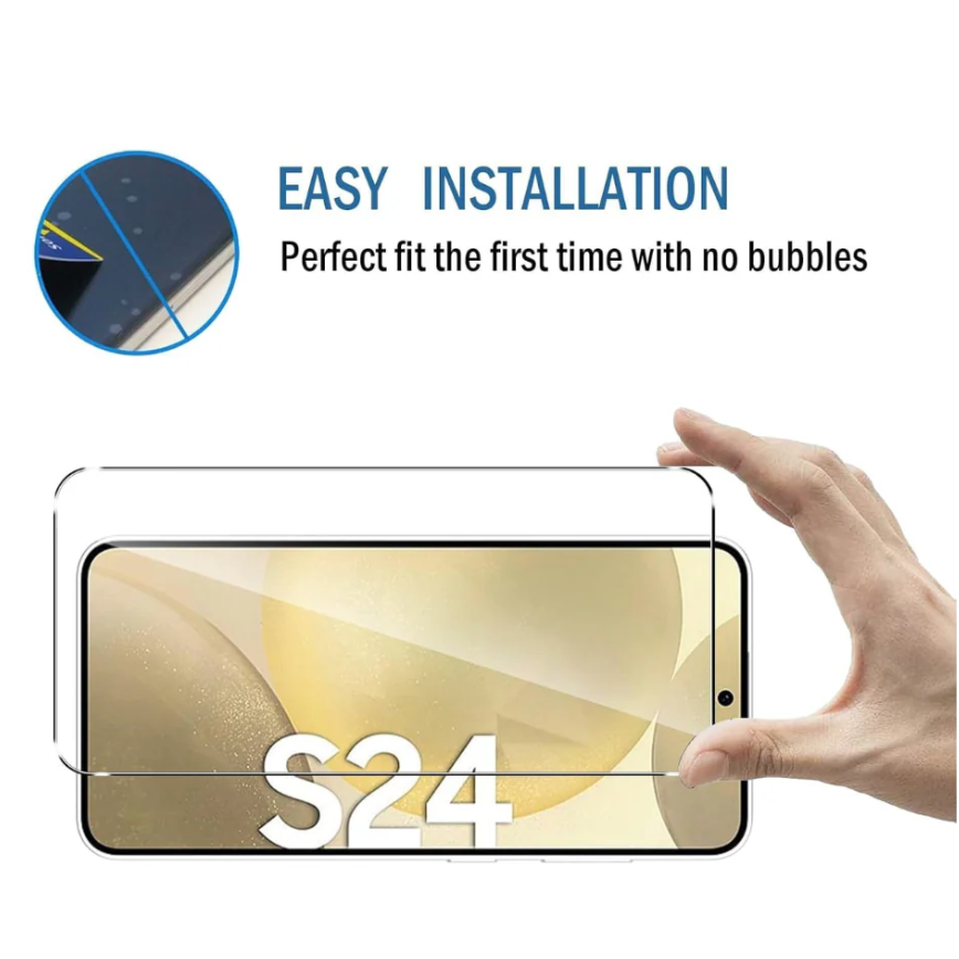 For Samsung Galaxy S24 Tempered Glass / Screen Protector-www.firsthelptech.ie