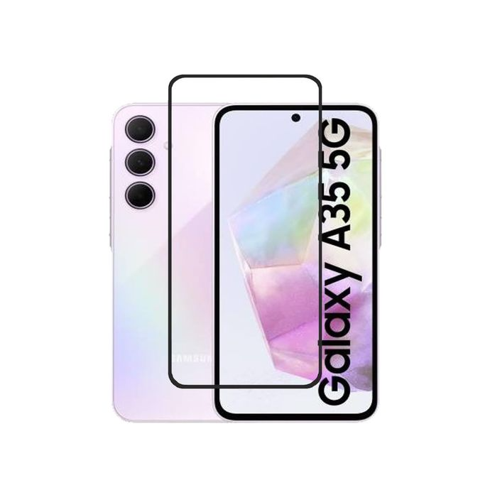 For Samsung Galaxy A35 Tempered Glass / Full Coverage 5D Screen Protector