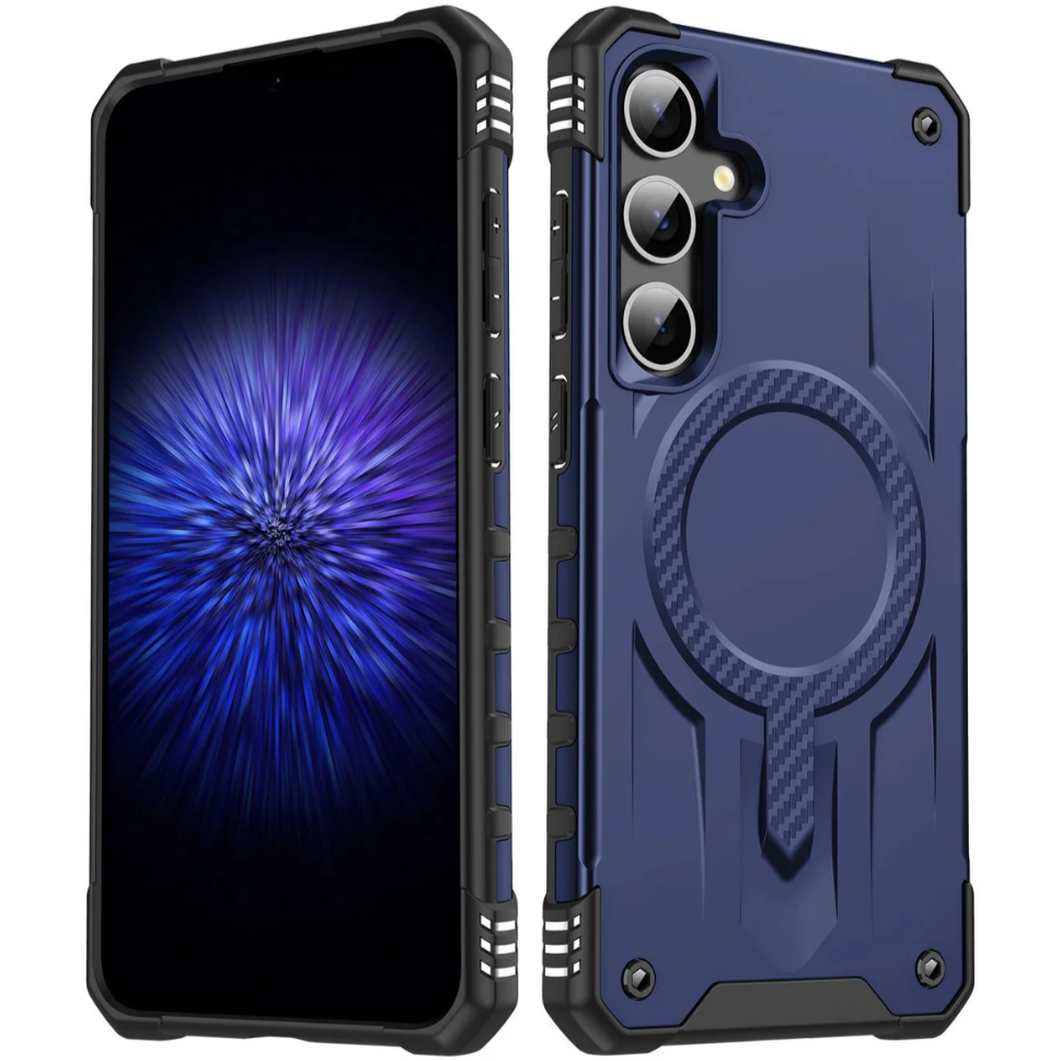 For Samsung Galaxy S23 Starship Magsafe Magnetic Case Blue