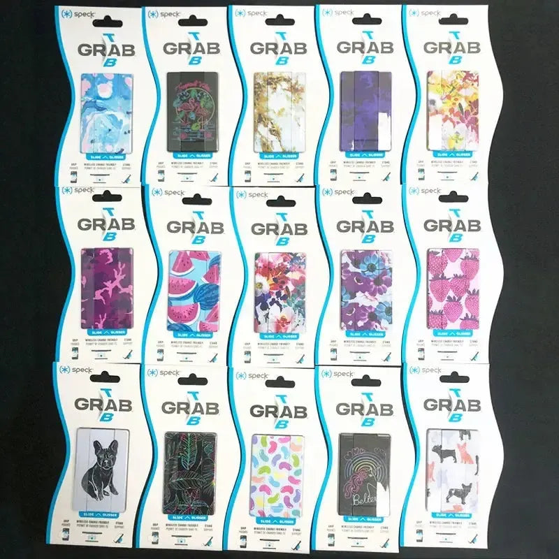 Speck Grabtab Slide Glisser Phone Grip Artistic Mix-Design