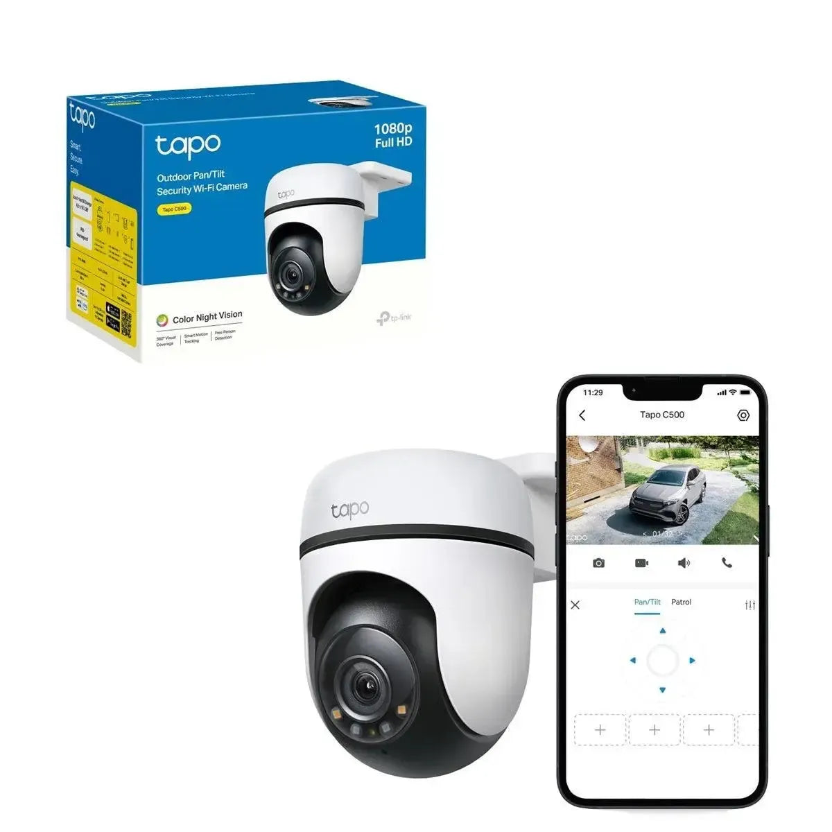 TP-LINK Tapo C500 Tapo Outdoor Pan / Tilt Security Wi-Fi Camera