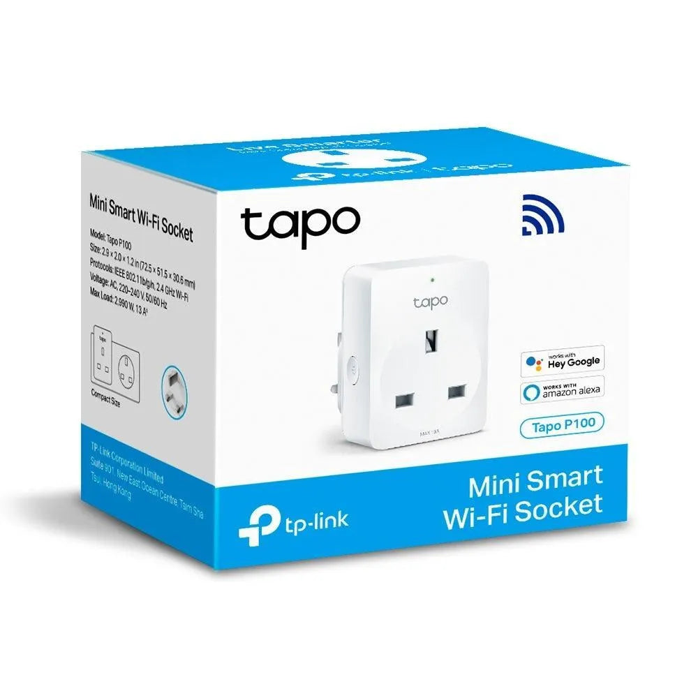 TP-Link Tapo P100 Mini Smart Wi-Fi Socket White