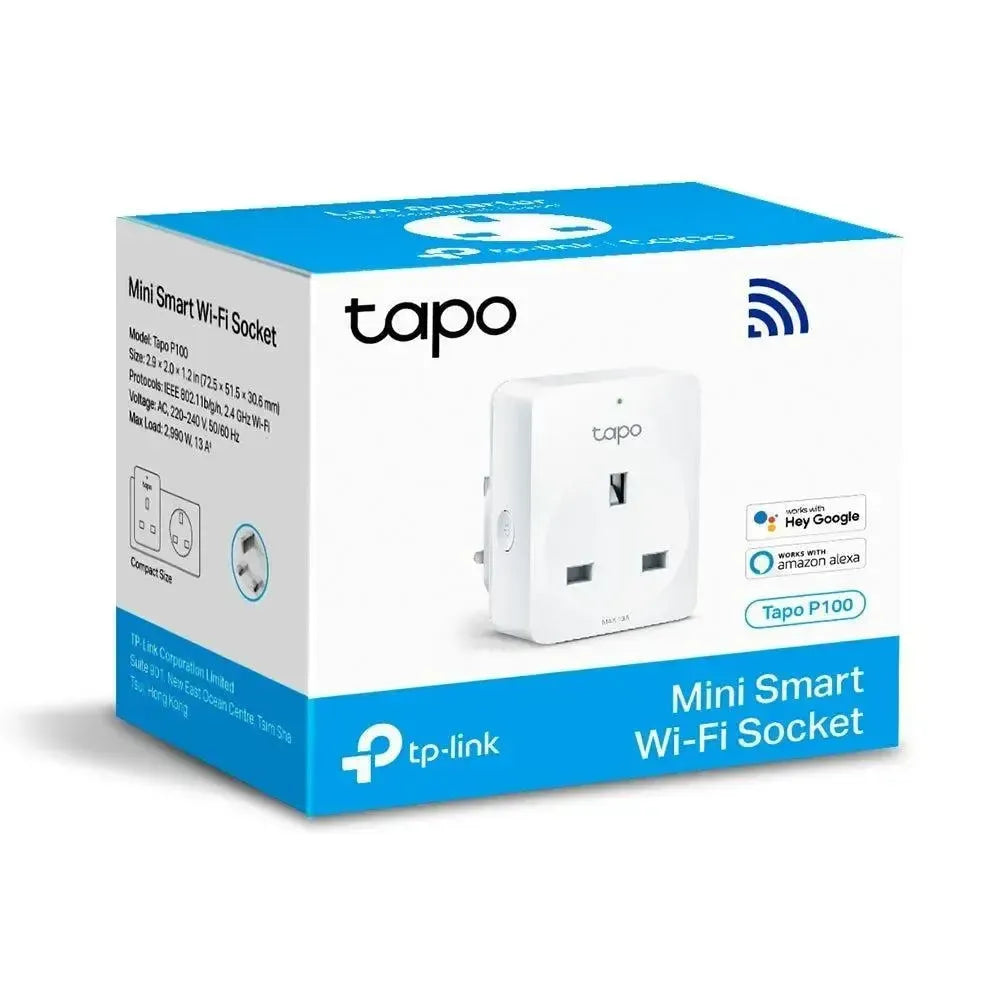 TP-Link Tapo P100 Mini Smart Wi-Fi Socket White