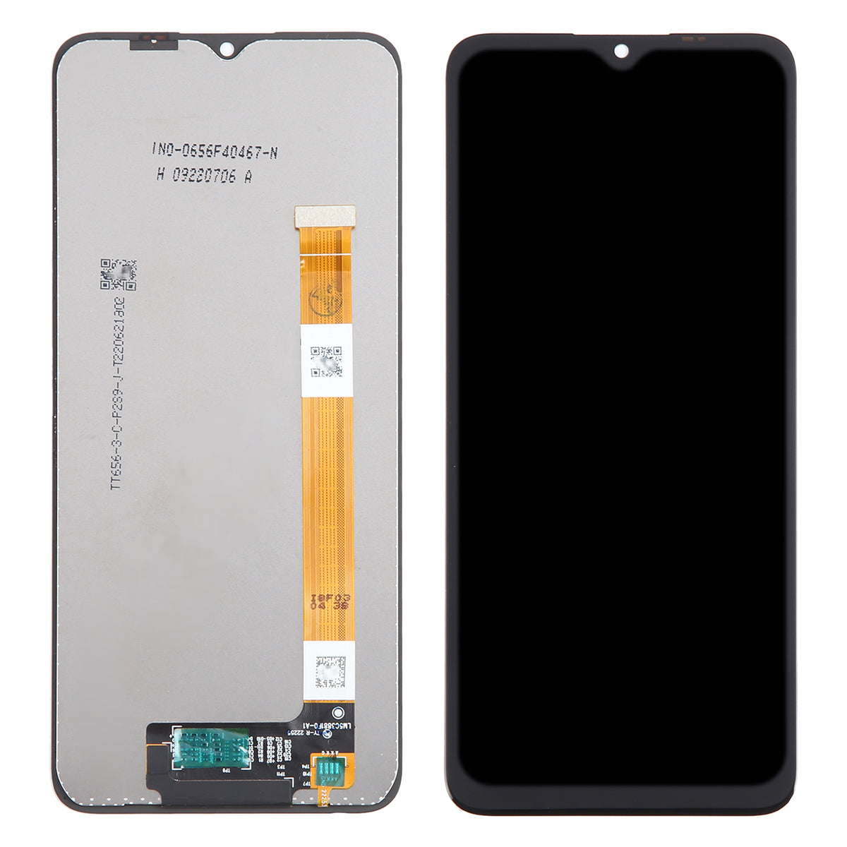 For TCL 40R 5G Replacement LCD Touch Screen Digitizer Full Assembly - Black-www.firsthelptech.ie