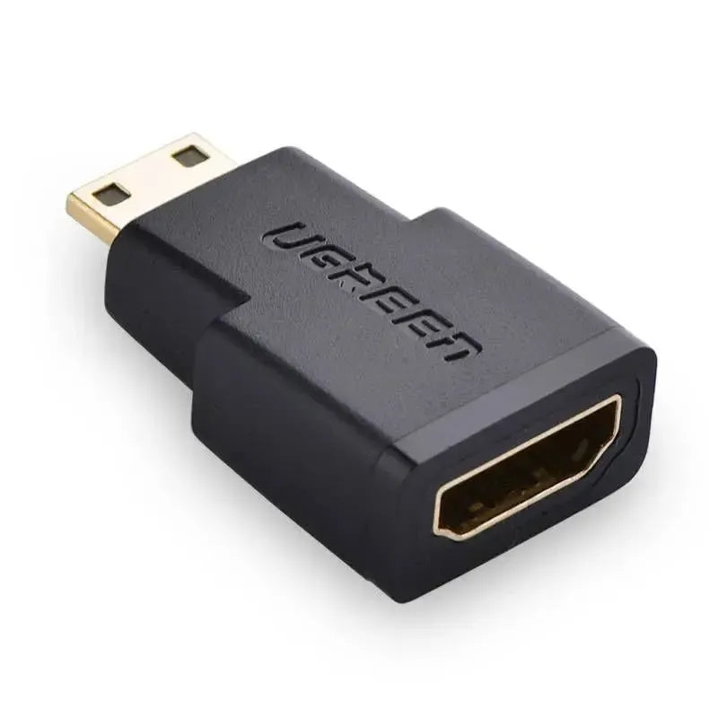 UGREEN 20101 Mini HDMI Male to HDMI Female Adapter Black