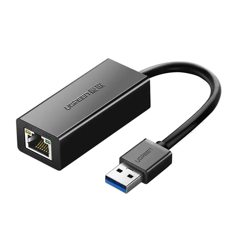 UGREEN 20256 USB 3.0 Gigabit RJ45 Ethernet Adapter Black