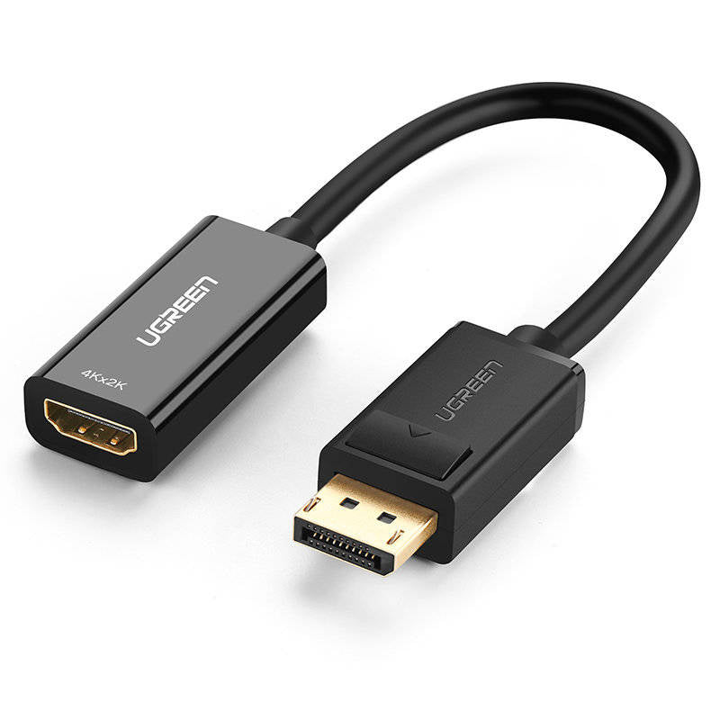UGREEN 40363 4K DisplayPort to HDMI Female Converter Black