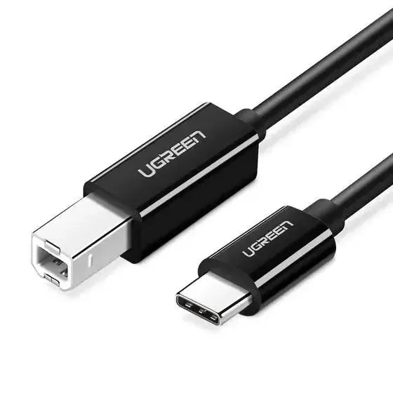 UGREEN 50446 USB-C To USB 2.0 Print Cable 2m Black