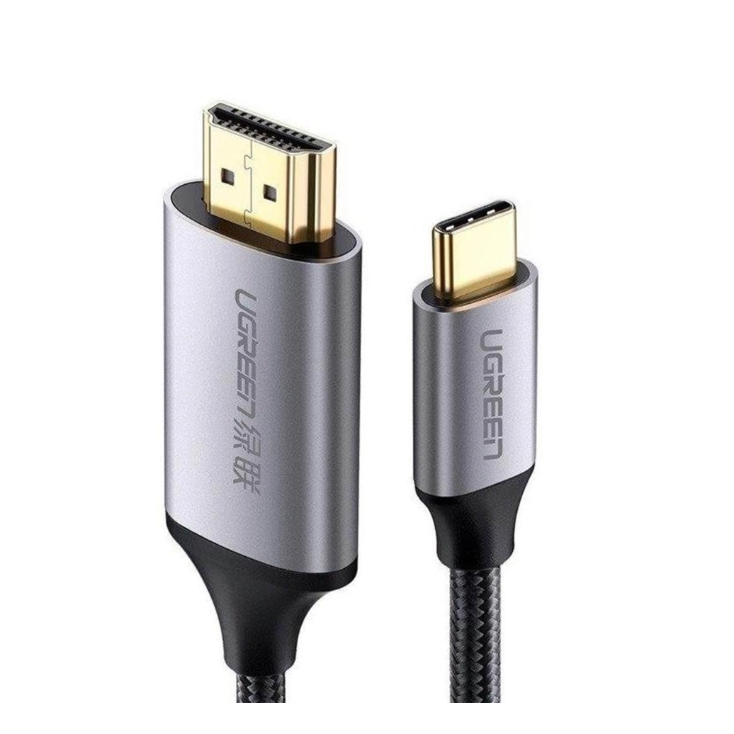 UGREEN 50570 4K UHD USB-C To HDMI Male To Male Cable Aluminum Shell 1.5m Cable