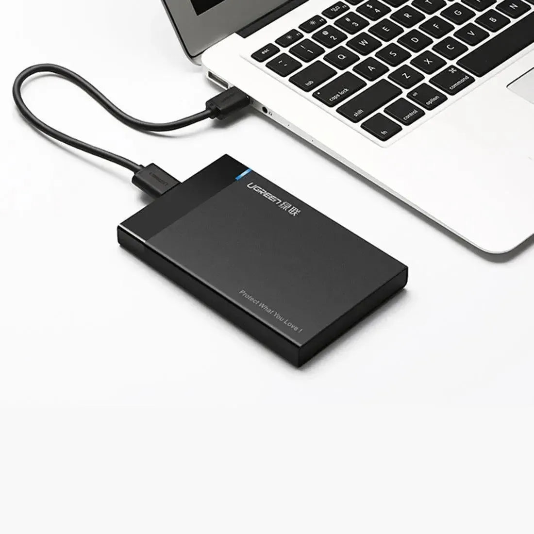 UGREEN US221 HDD Enclosure 2.5 Inch SATA To USB 3.0 SSD Adapter Hard Disk Drive Box External HDD Case Support UASP Protocol