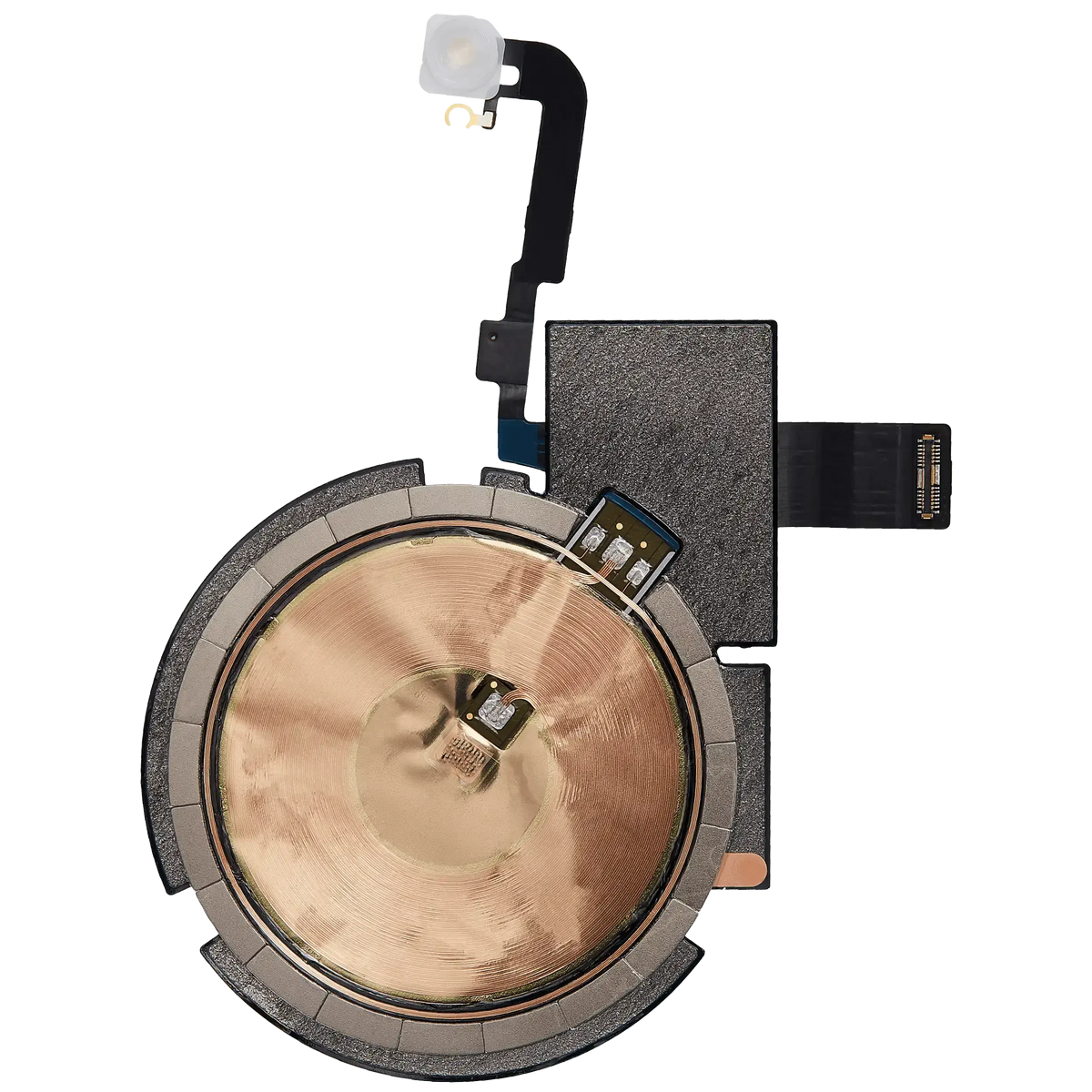 Wireless Nfc Charging Flex With Flashlight Flex Cable For I Phone 15 Pro