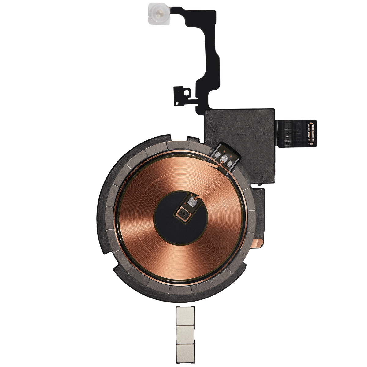 Wireless Nfc Charging Flex With Flashlight Flex Cable For I Phone 15 Pro Max (Used Oem Pull)