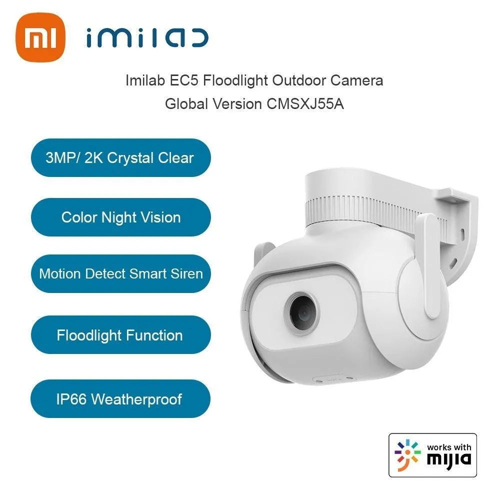 Xiaomi IMILAB EC5 Floodlight Outdoor Security Camera 2K White