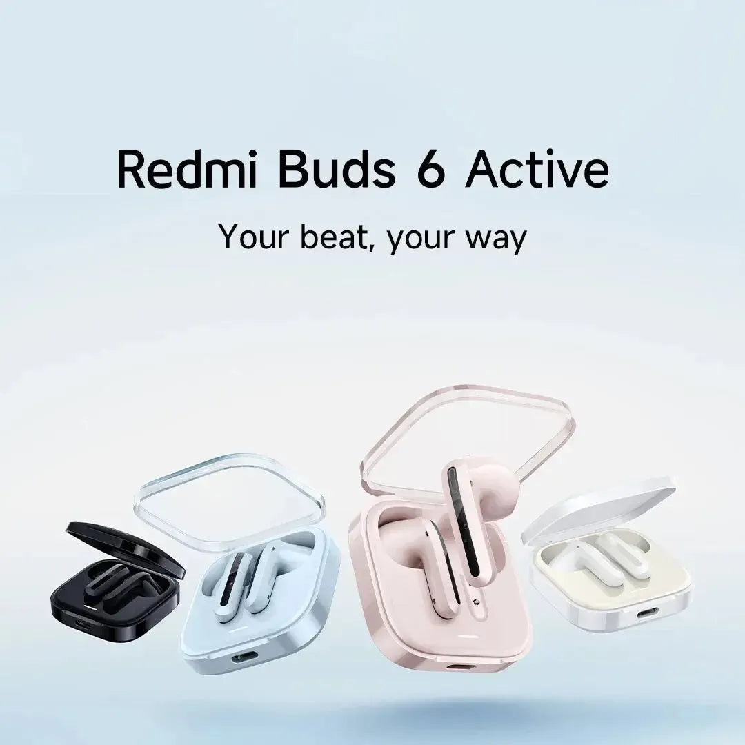 Xiaomi RedMi Buds 6 Active Transparent Pink